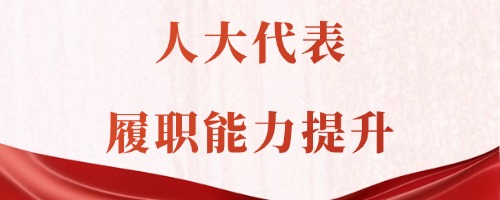 人大代表履职能力提升 